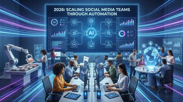 Why Automation is Essential for Scaling Social Media Teams in 2026