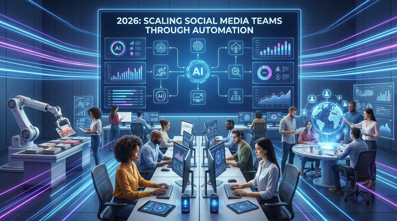 Why Automation is Essential for Scaling Social Media Teams in 2026