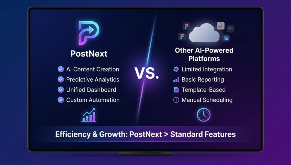 PostNext vs AI Scheduling Tools: Comprehensive 2026 Social Media Automation Guide PostNext vs AI Scheduling Tools: Comprehensive 2026 Social Media Automation Guide