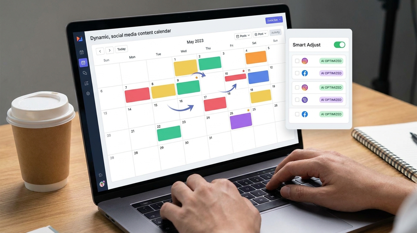 How to Build an AI Adjustable Content Calendar That Optimizes Your Social Media Strategy in 2026