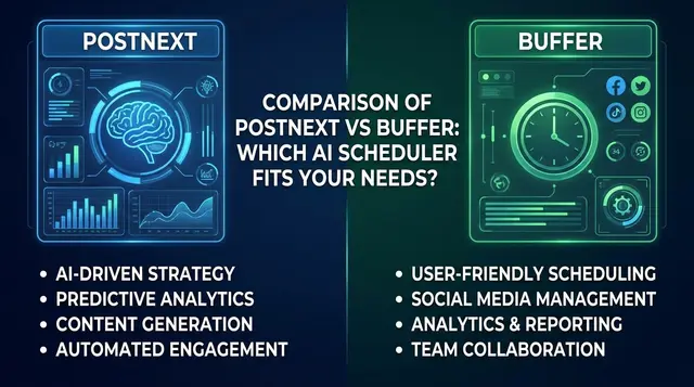 PostNext vs Buffer: An Honest Comparison for 2026