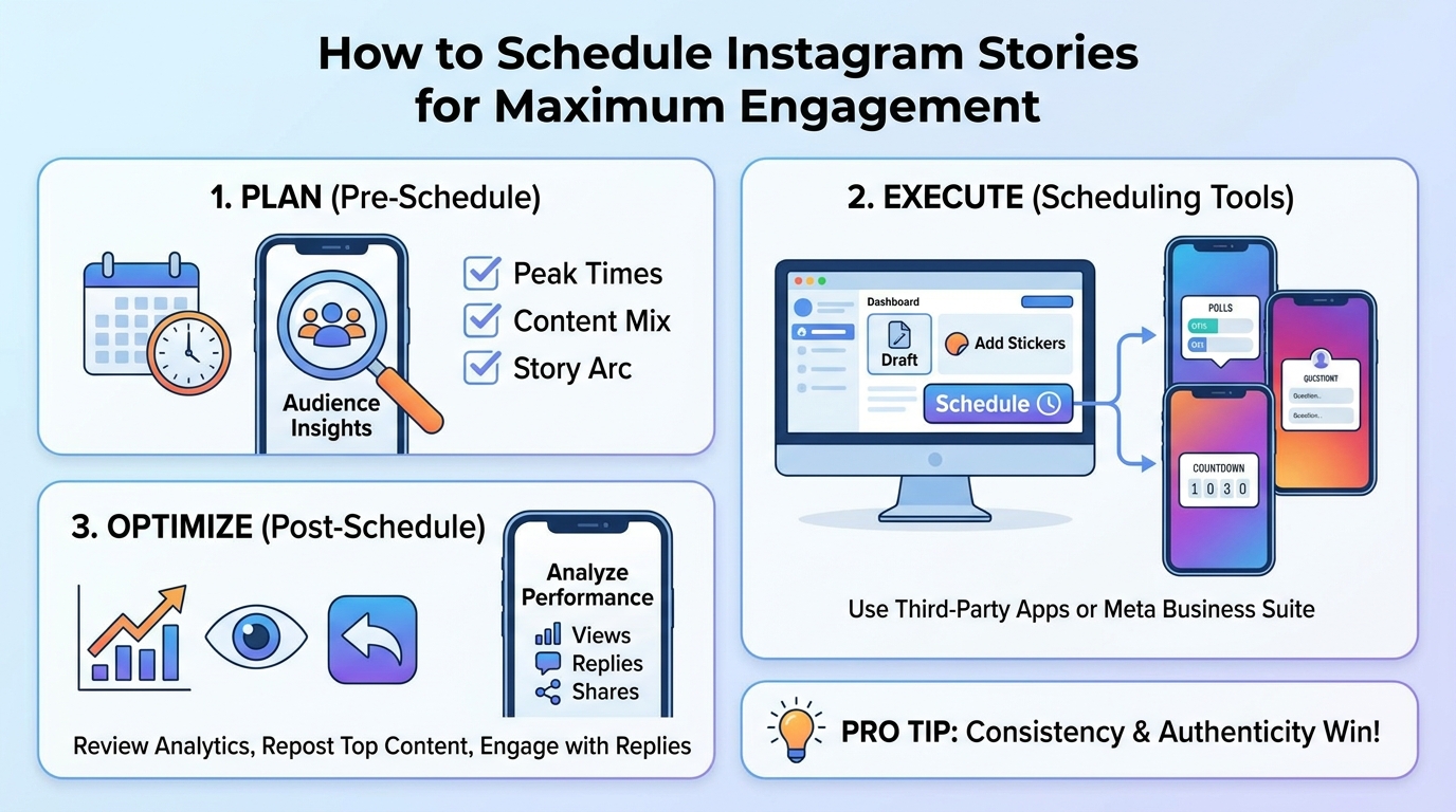 How to Schedule Instagram Stories for Maximum Engagement in 2026