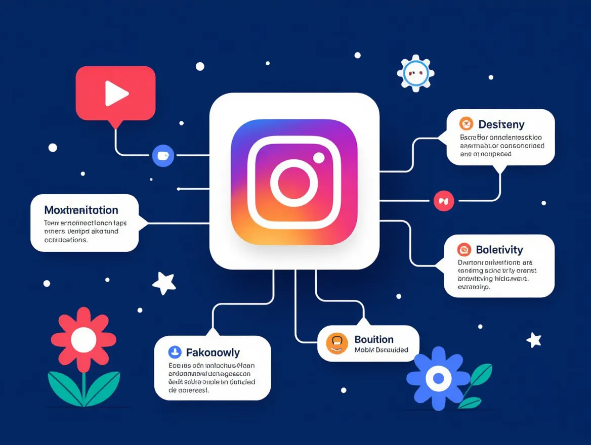 Workflow diagram illustrating AI-driven Instagram content scheduling process