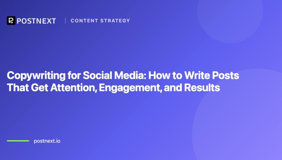 Copywriting for Social Media: How to Write Posts That Get Attention, Engagement, and Results Copywriting for Social Media: How to Write Posts That Get Attention, Engagement, and Results